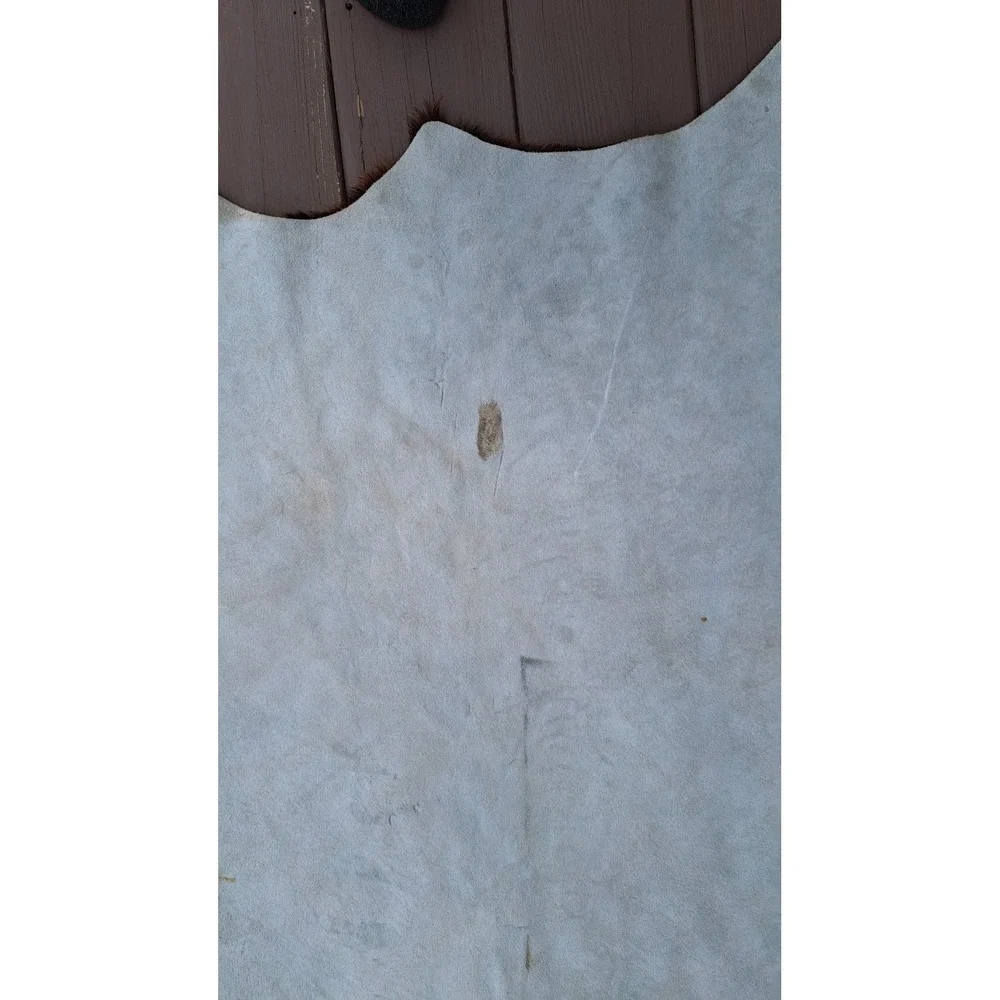 Genuine Brazilian Dark Brindle Cowhide Rug